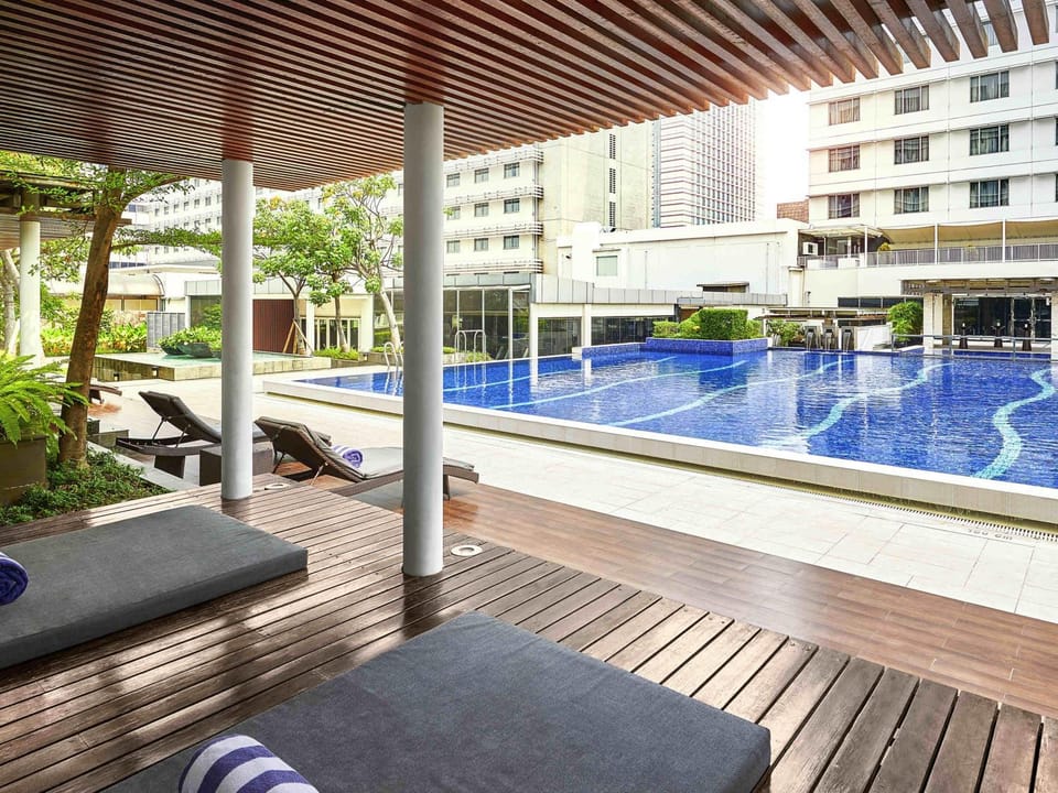 Pool view, Swimming pool
