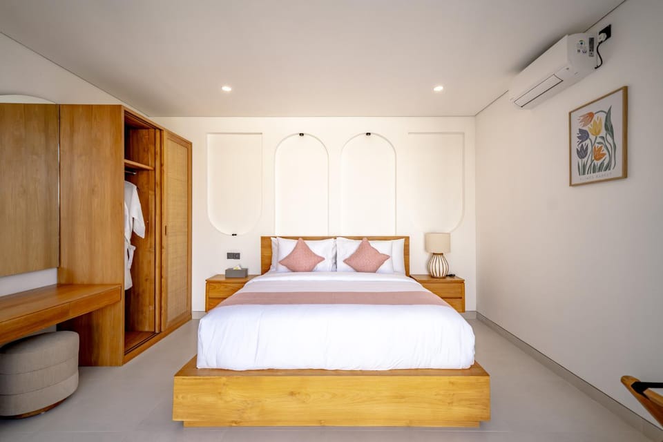 Bedroom, air conditioner