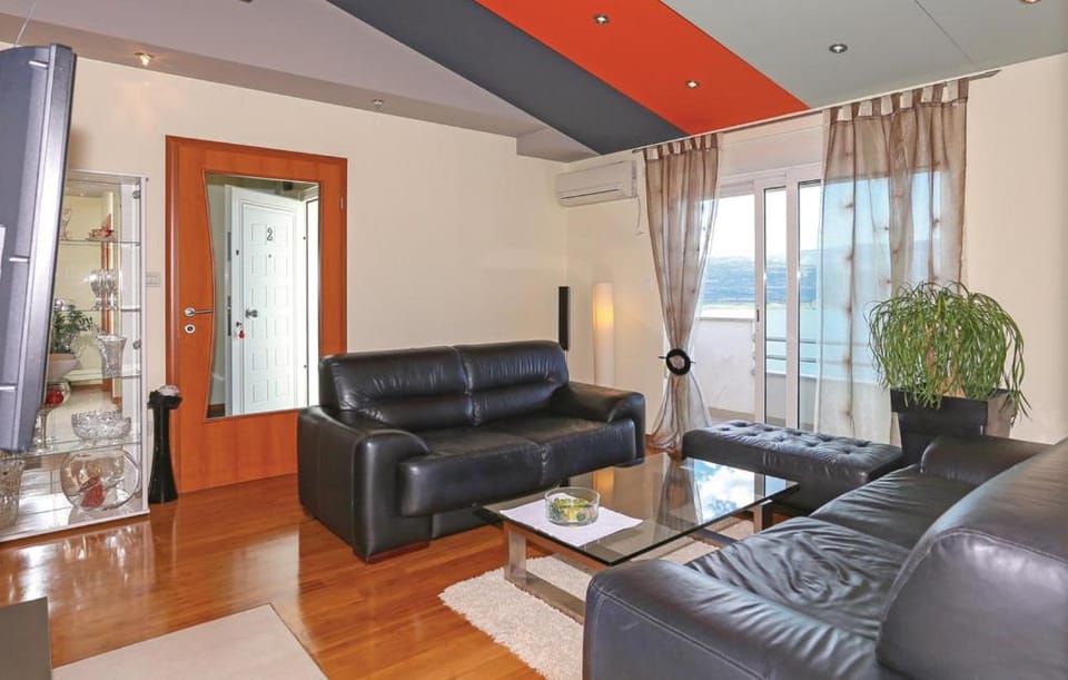 Living room, Seating area, Sea view
