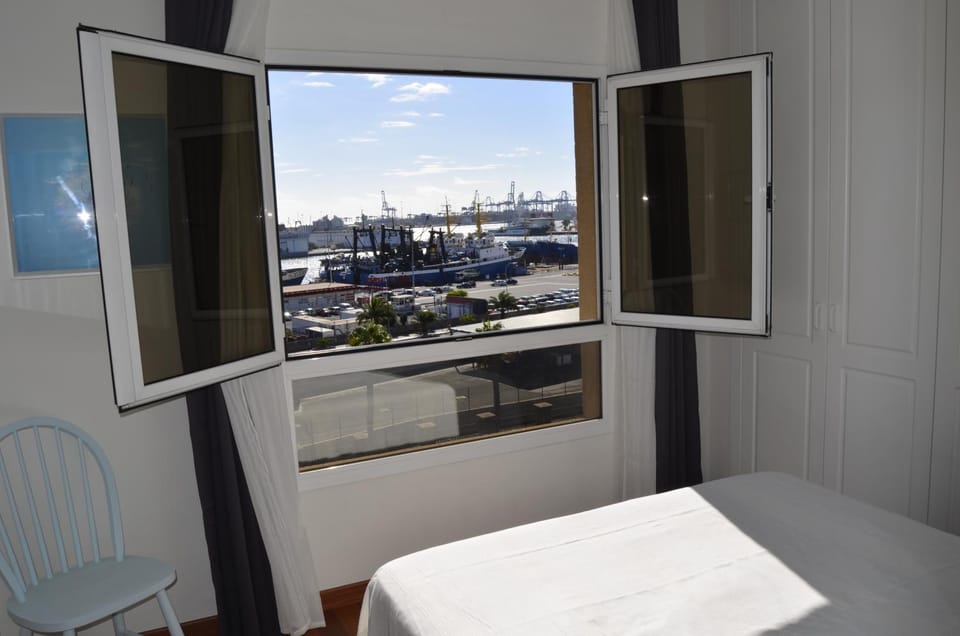 Bedroom, Sea view
