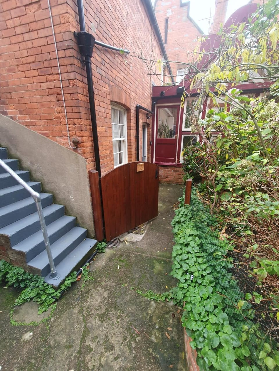 Property building, Garden, Inner courtyard view