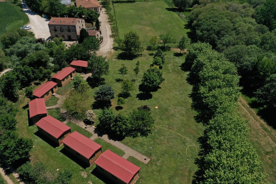 Property building, Bird's eye view, Garden view
