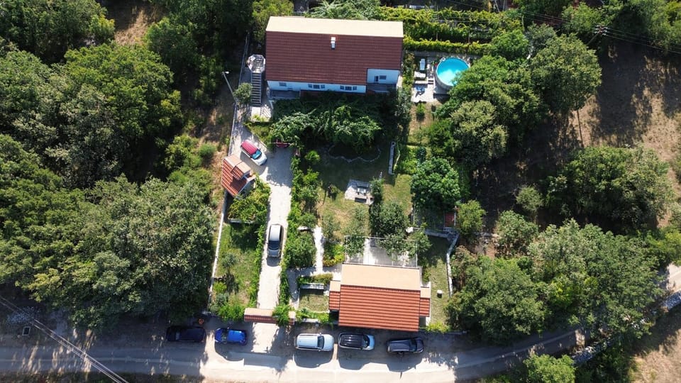 Property building, Natural landscape, Bird's eye view