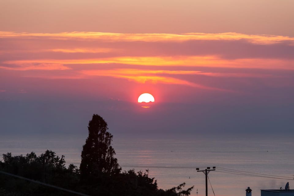 Sea view, Sunrise, Sunset
