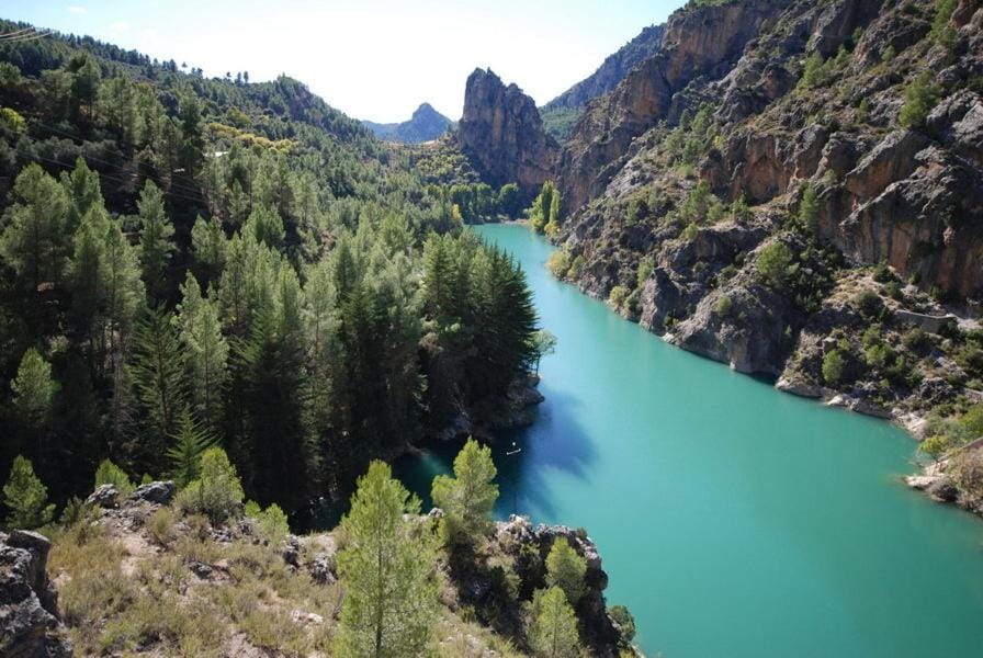 Natural landscape, Lake view