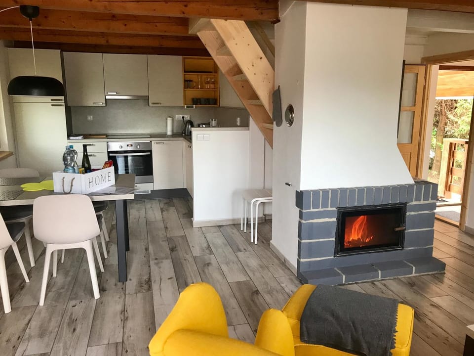 Kitchen or kitchenette, Dining area