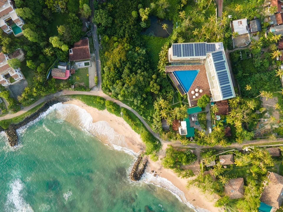 Property building, Beach, Pool view, Sea view, Swimming pool