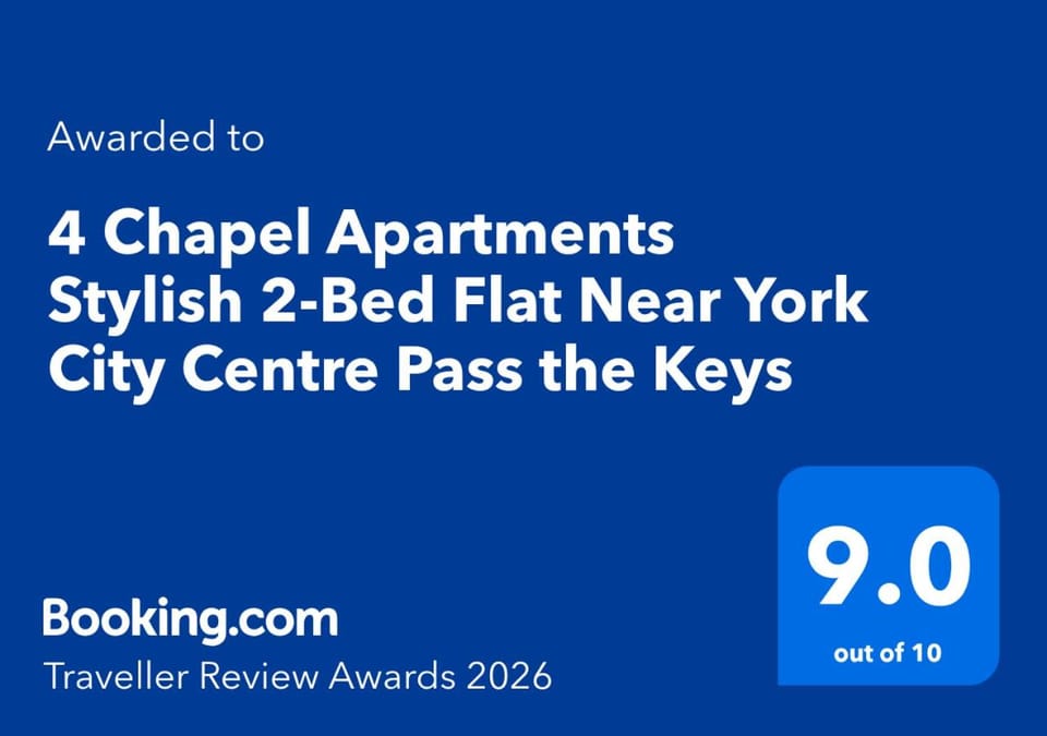 4 Chapel Apartments Stylish 2-Bed Flat Near York City Centre Pass the Keys Apartment in York