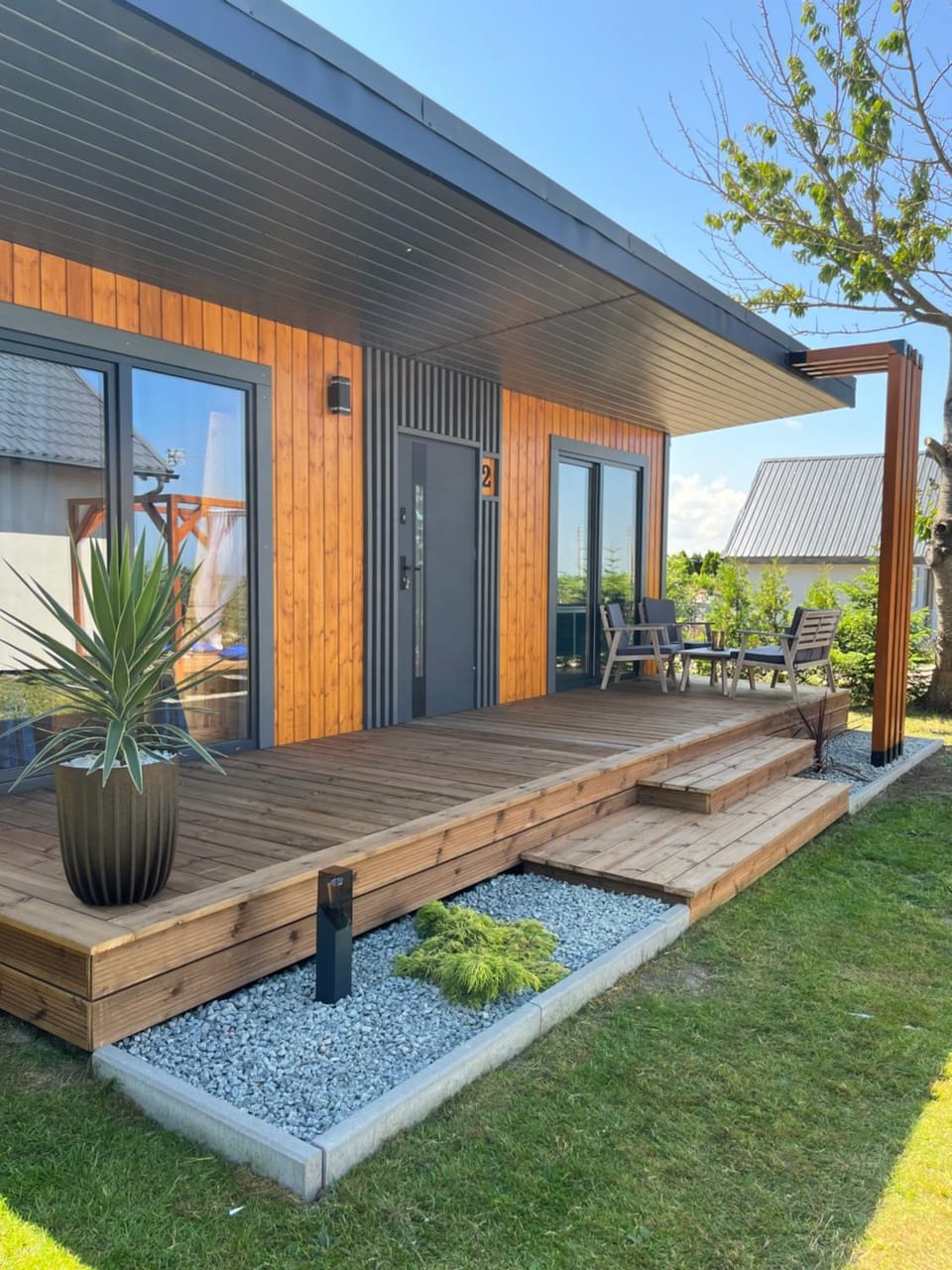 Property building, Day, Garden view