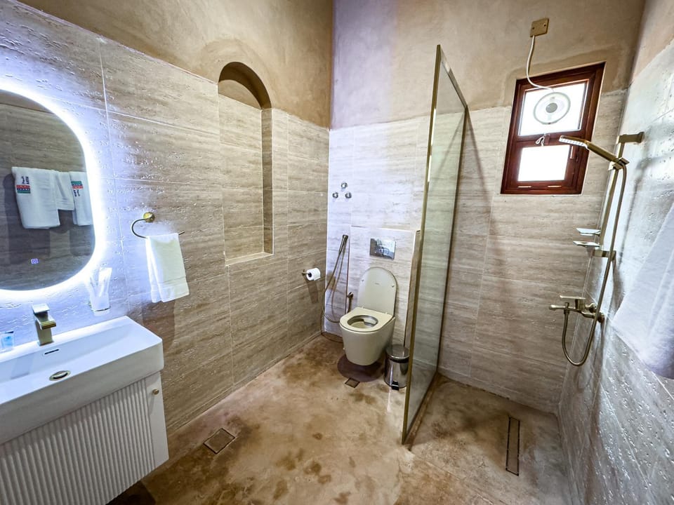 Shower, Toilet, Bathroom, towels