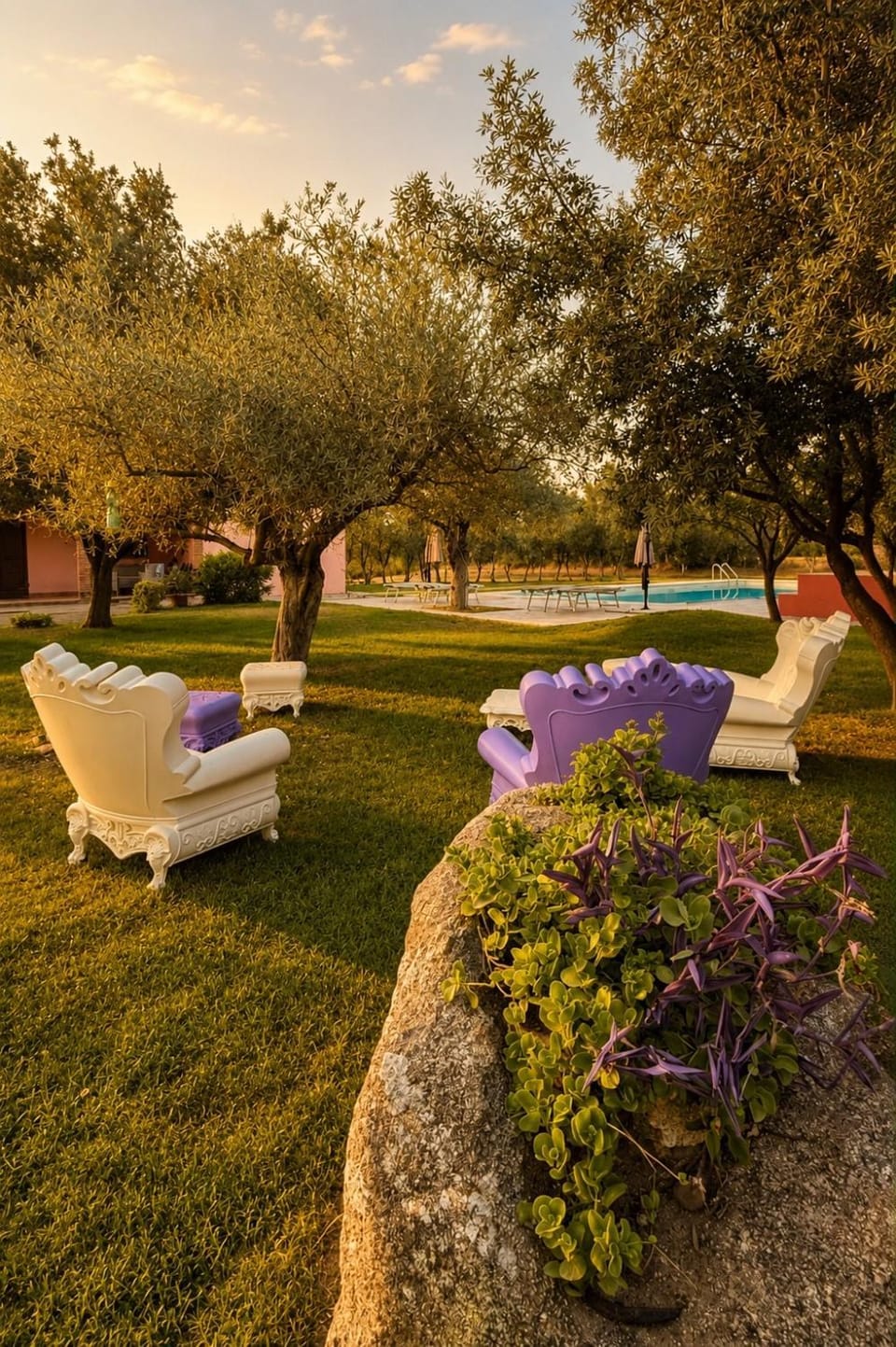 Natural landscape, Garden, Garden view