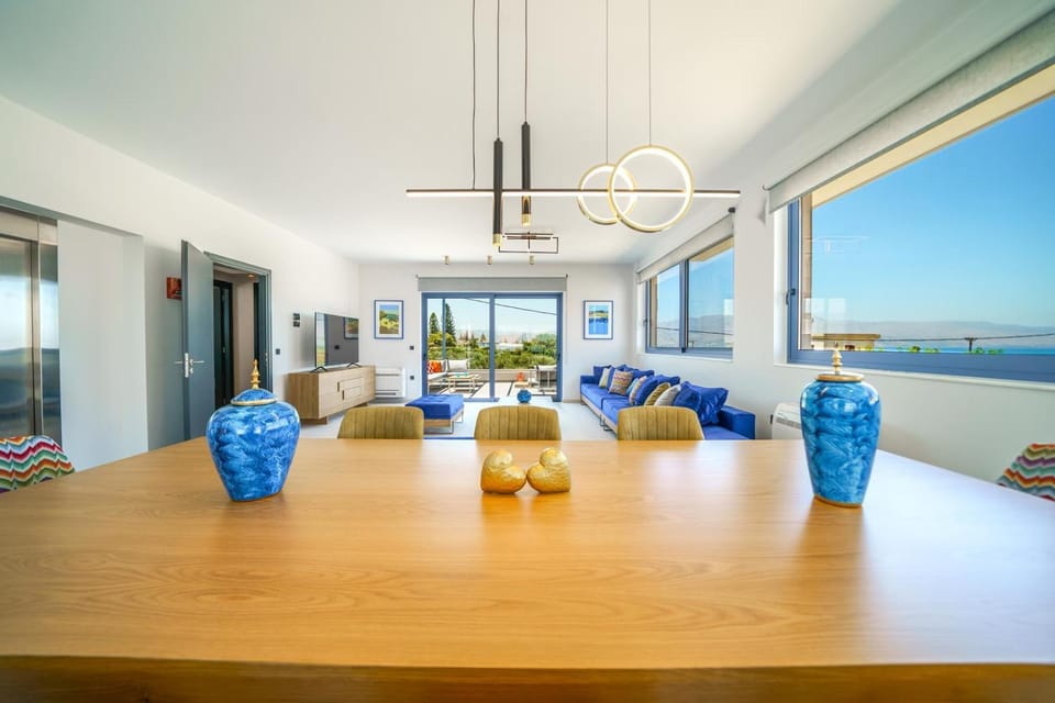 Natural landscape, Living room, Seating area, Sea view