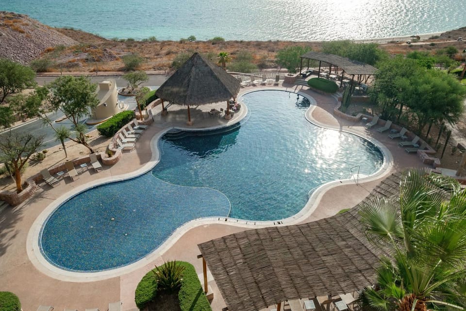 Day, Pool view, Sea view, Swimming pool