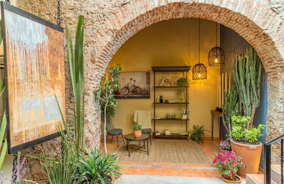 Property building, Patio