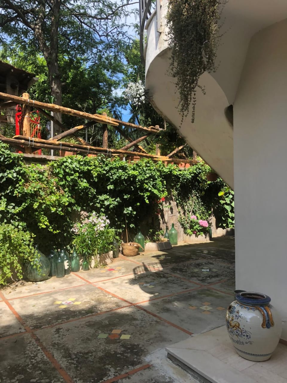 Property building, Garden