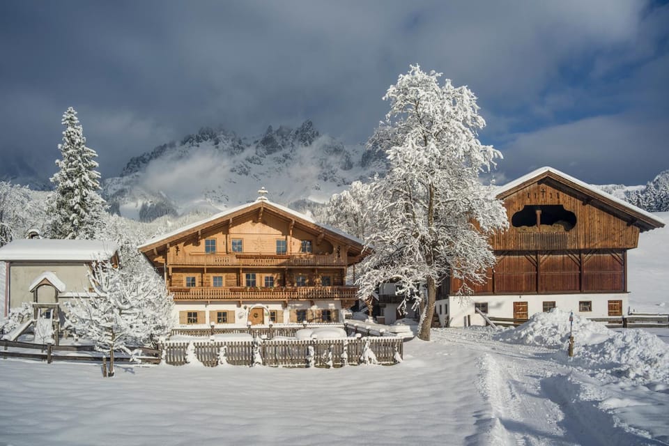 Property building, Day, Winter