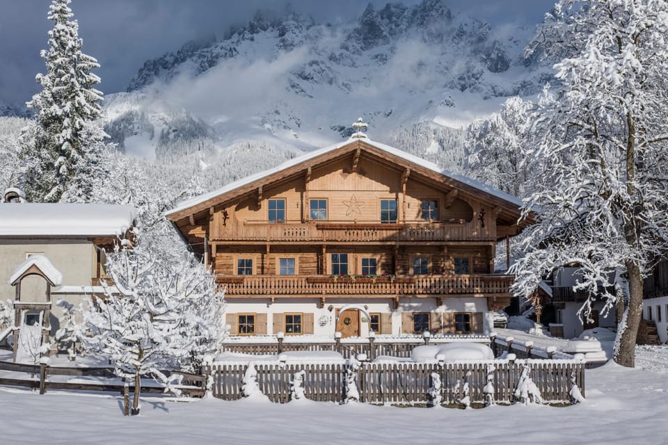 Property building, Day, Winter