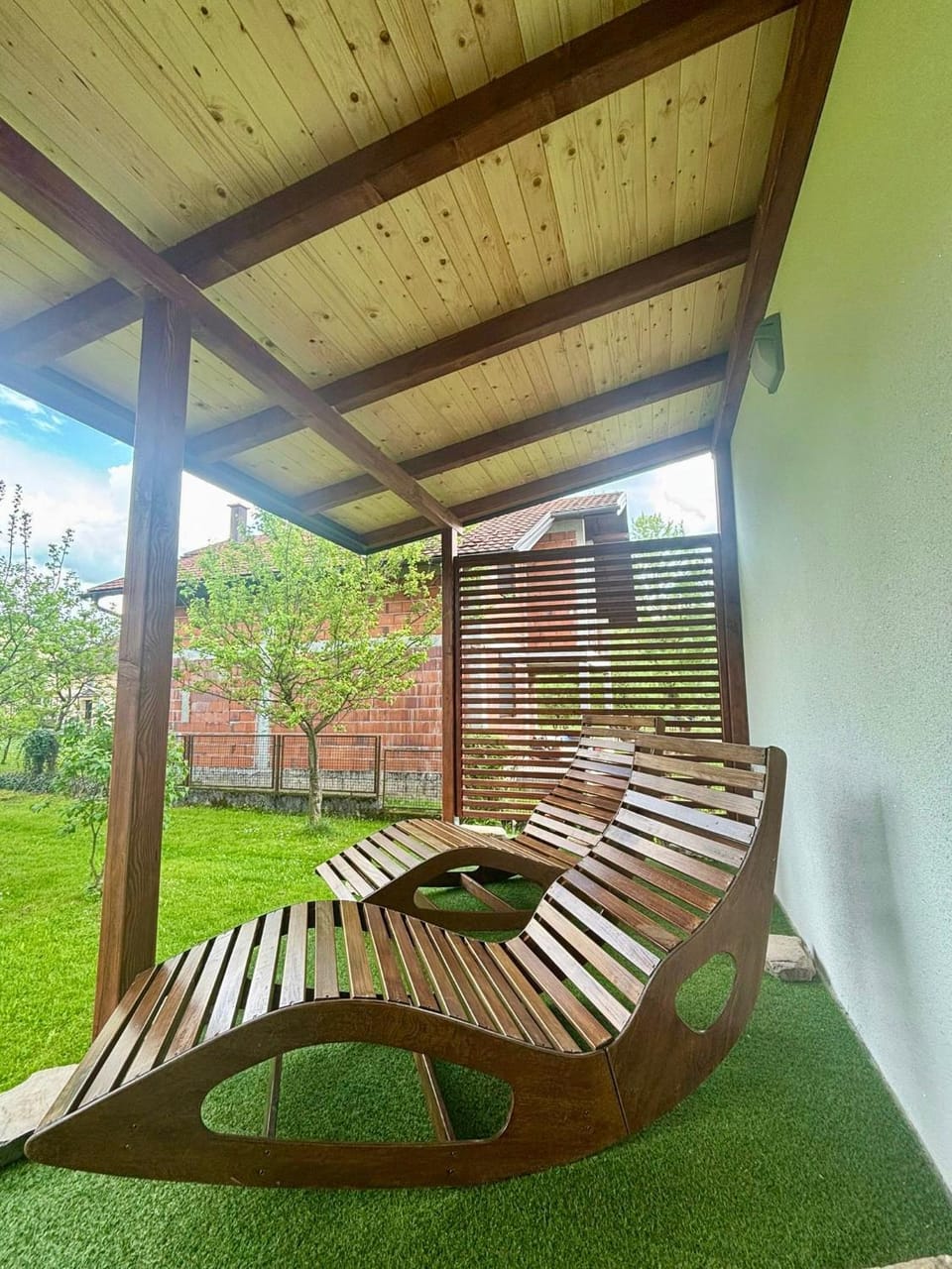 Balcony/Terrace, sunbed