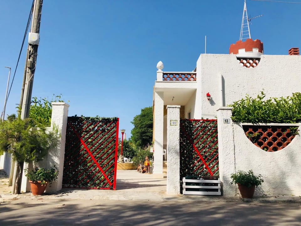Property building, Garden view