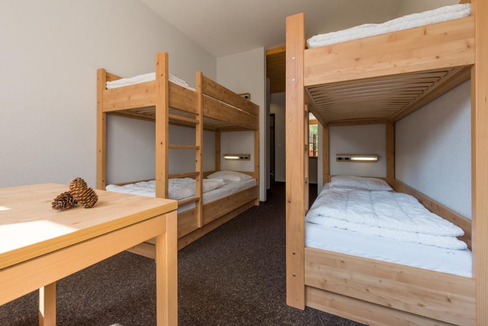 Photo of the whole room, Decorative detail, bunk bed
