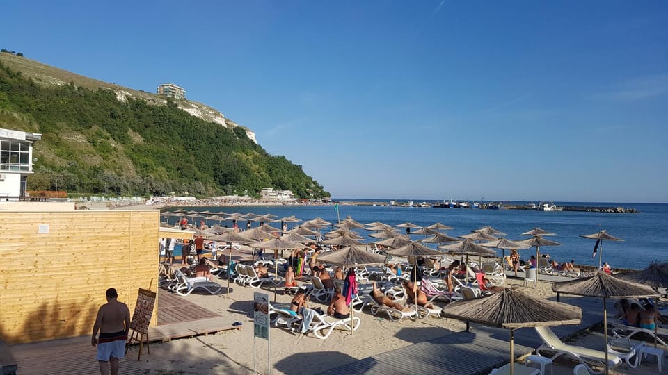 Nearby landmark, Day, Beach