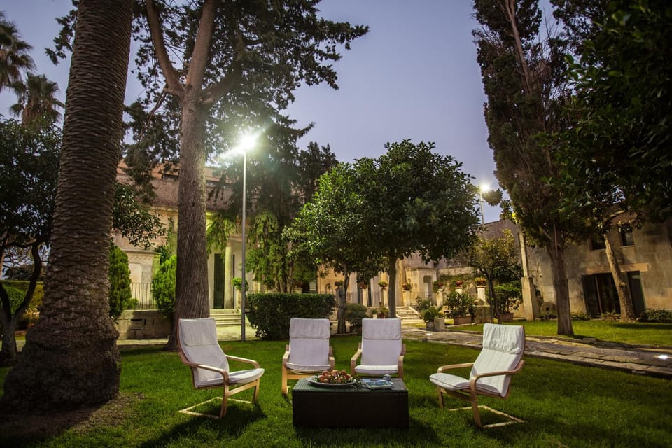 Garden, Sunset
