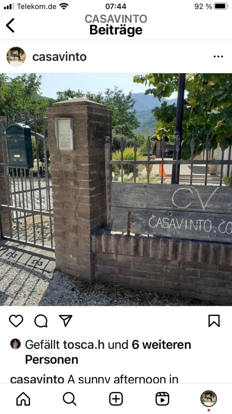 Casa Vinto Bed and Breakfast in Umbria