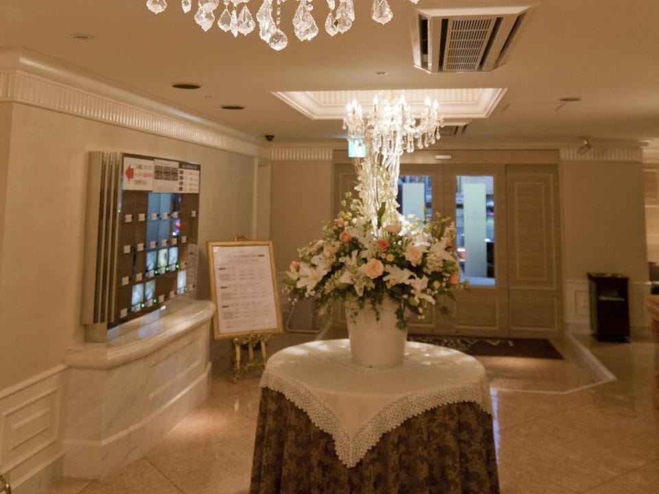 Lobby or reception, Decorative detail