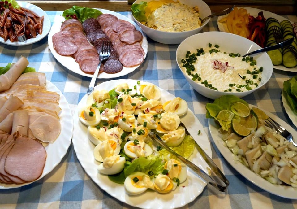Buffet breakfast
