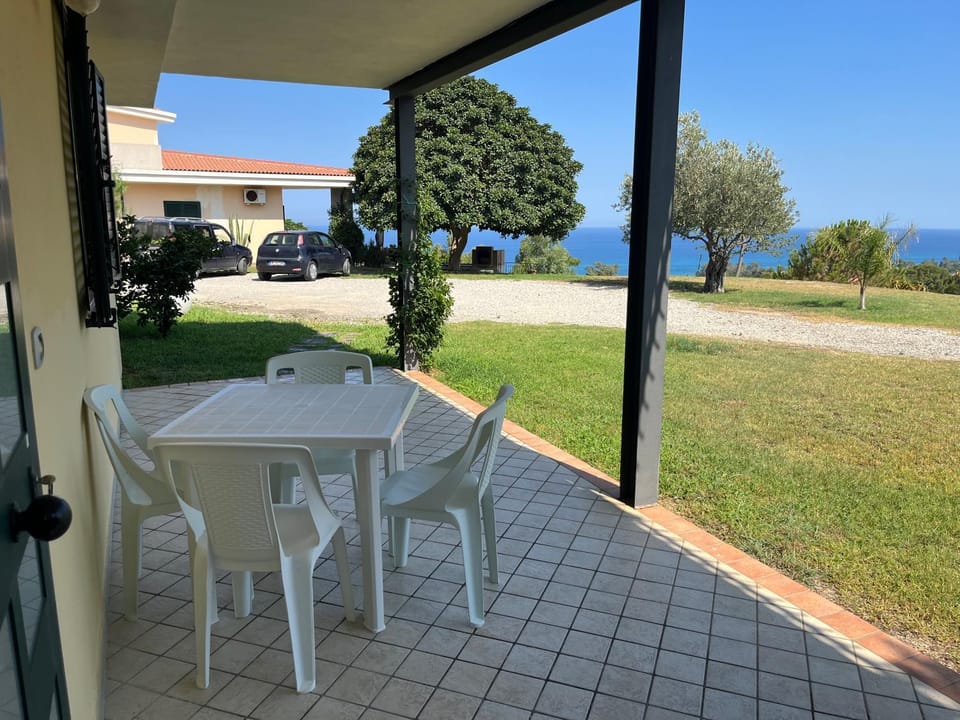 Patio, Garden view, Sea view
