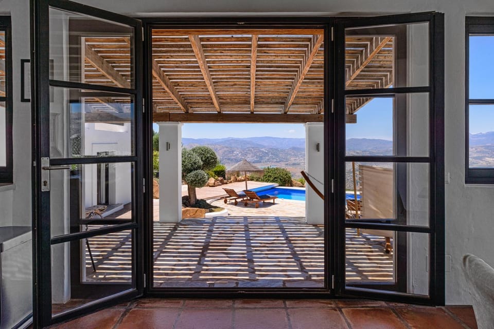 View (from property/room), Balcony/Terrace, Pool view, Swimming pool
