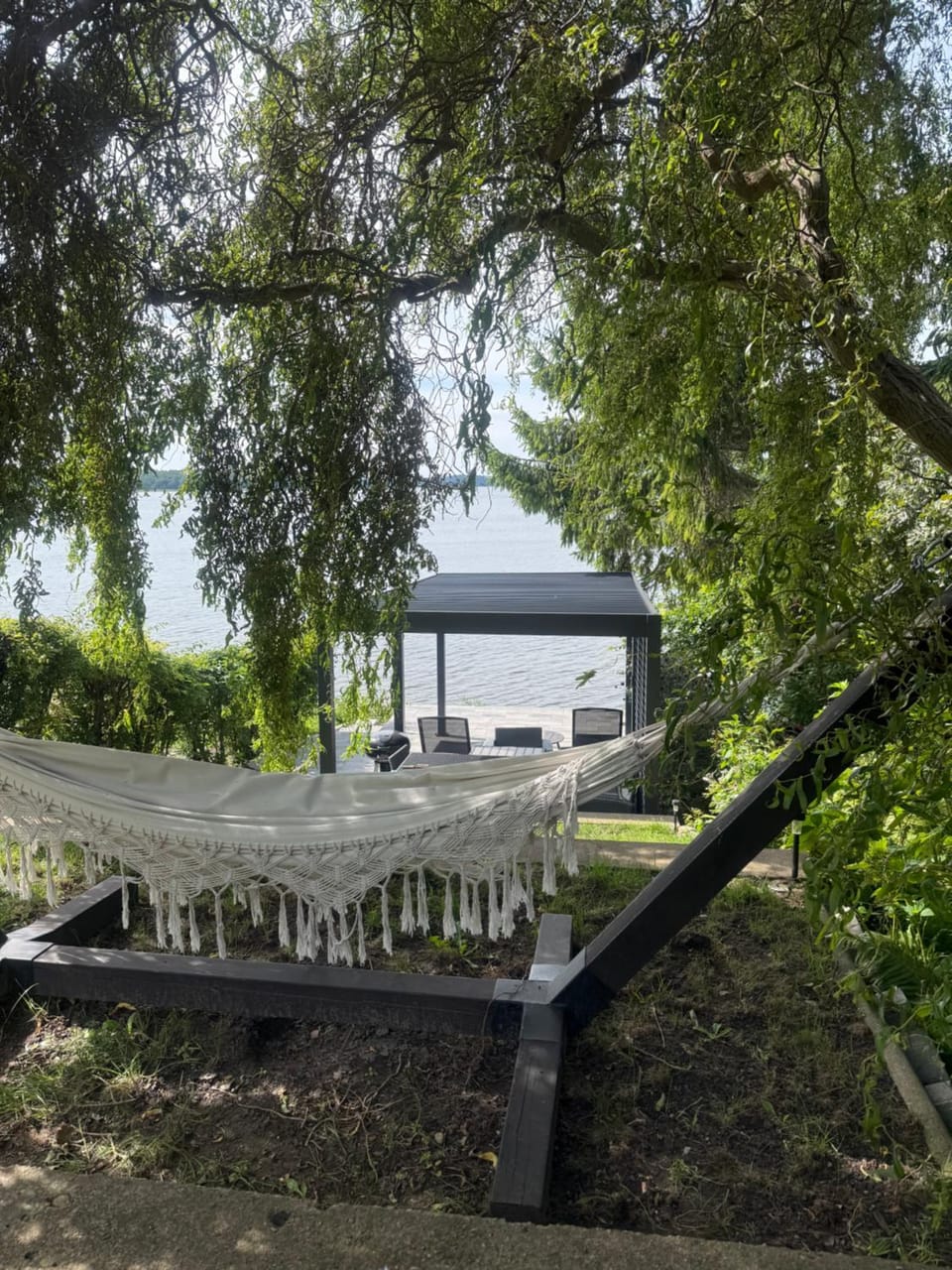 Day, Natural landscape, Garden, Lake view
