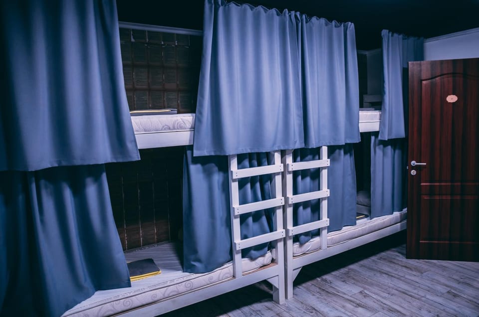 Photo of the whole room, bunk bed