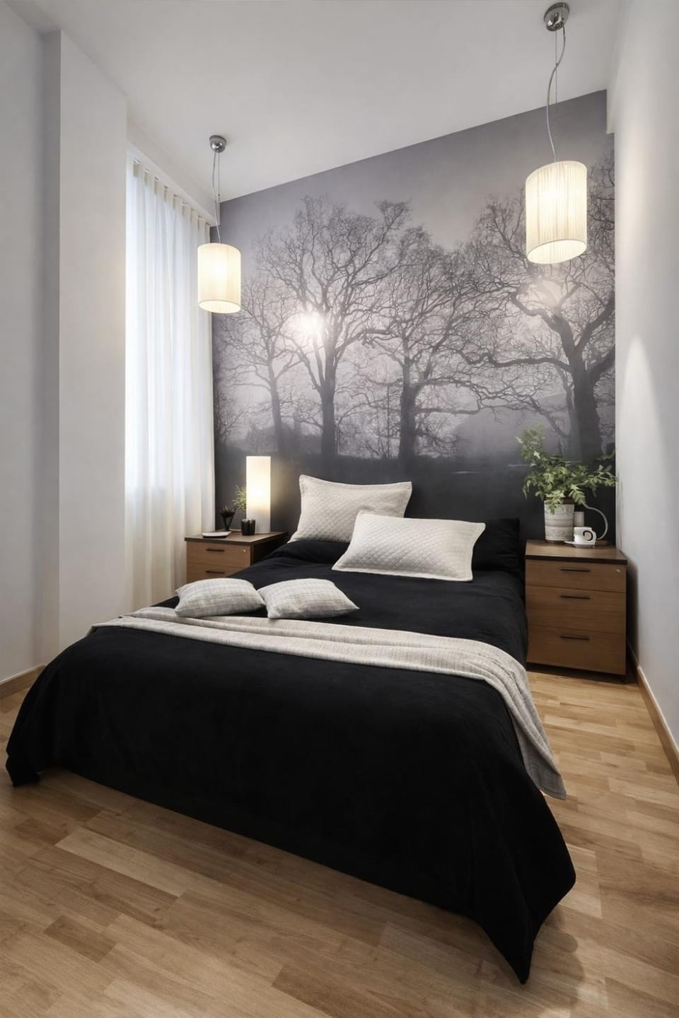 Bed, Bedroom