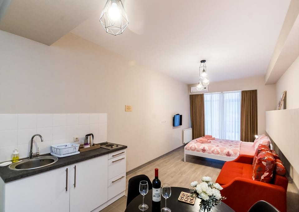 Modern Avlabari in Old Town Apartment in Tbilisi, Georgia