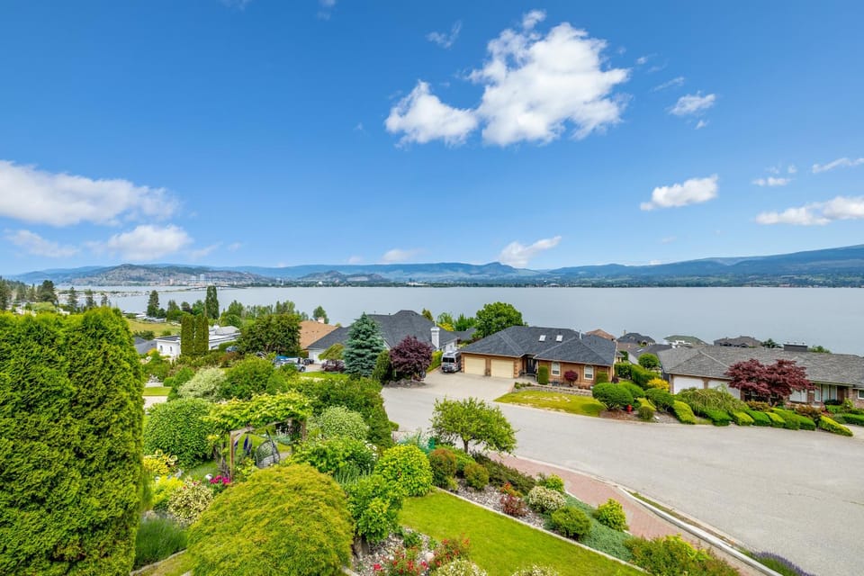 Spring, Natural landscape, Garden view, Lake view