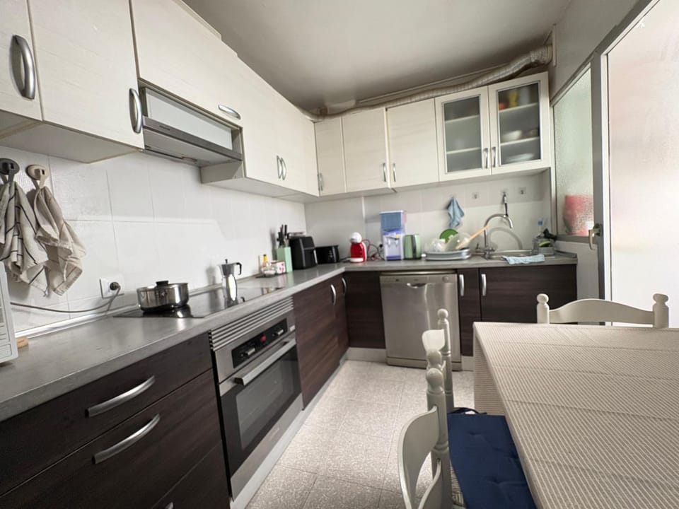 Kitchen or kitchenette, Dining area, dishwasher, oven, stove, toaster