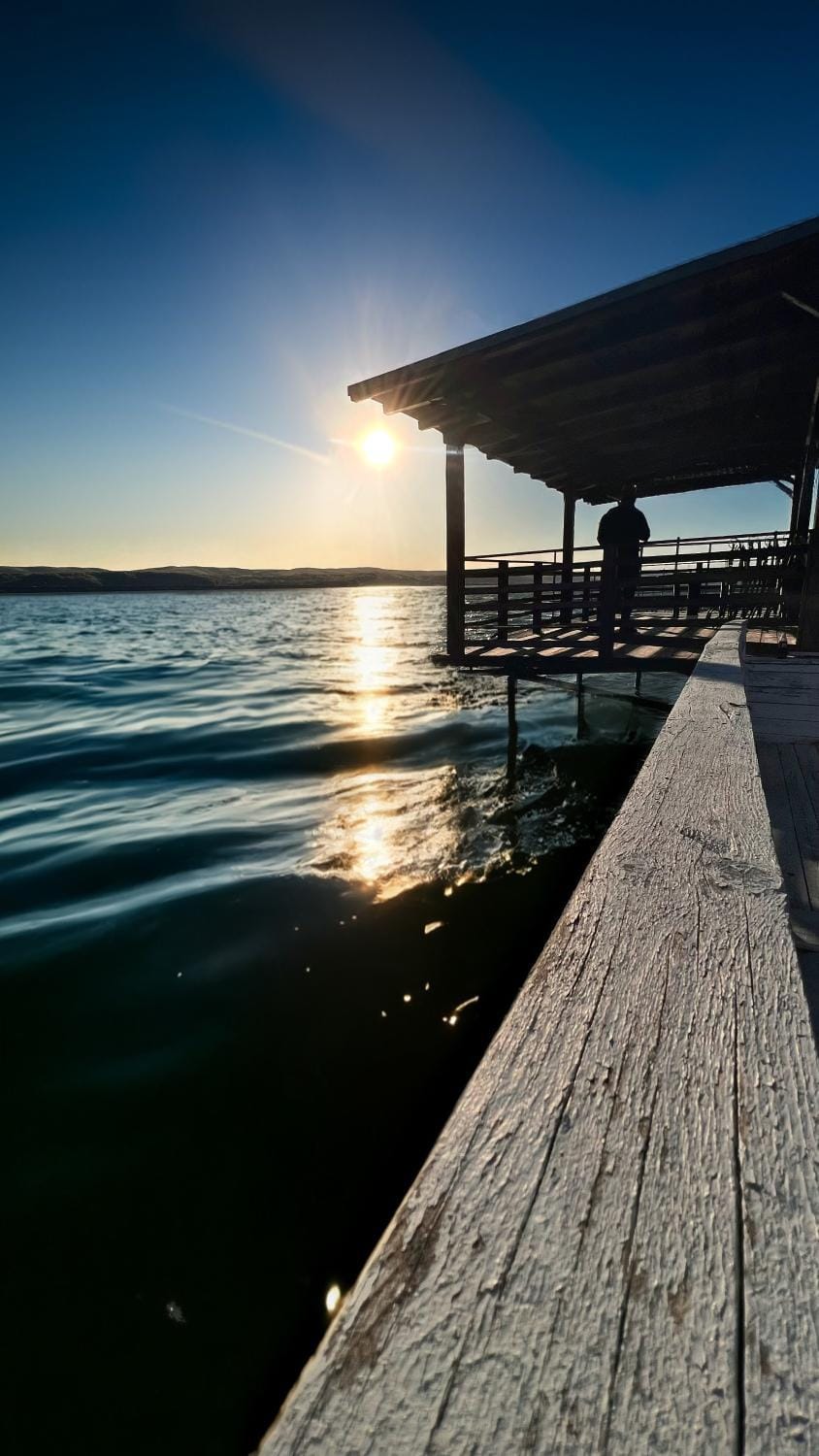Balcony/Terrace, Lake view, Sunset