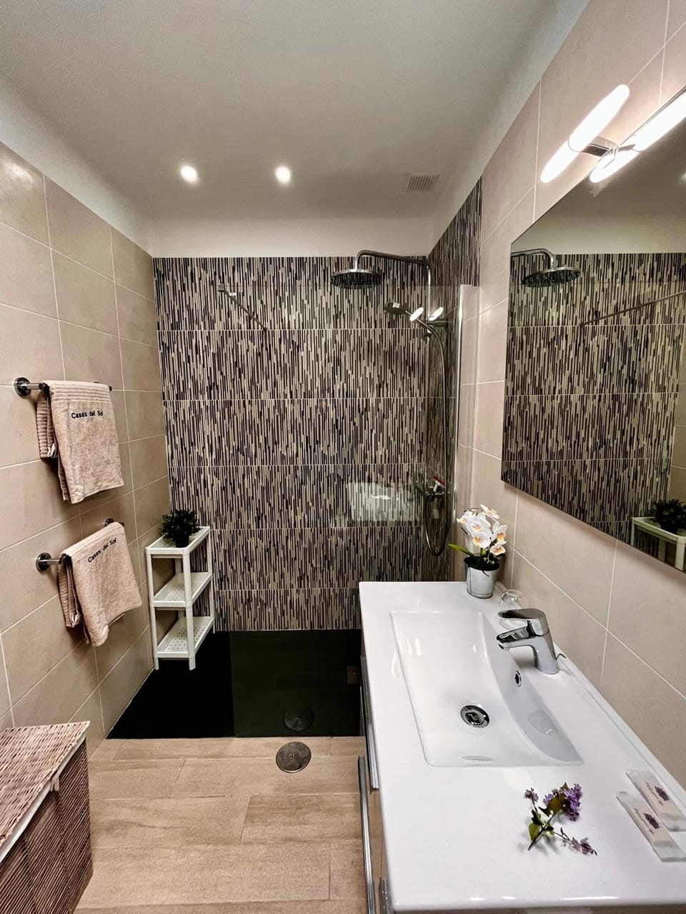 Shower, Bathroom, towels