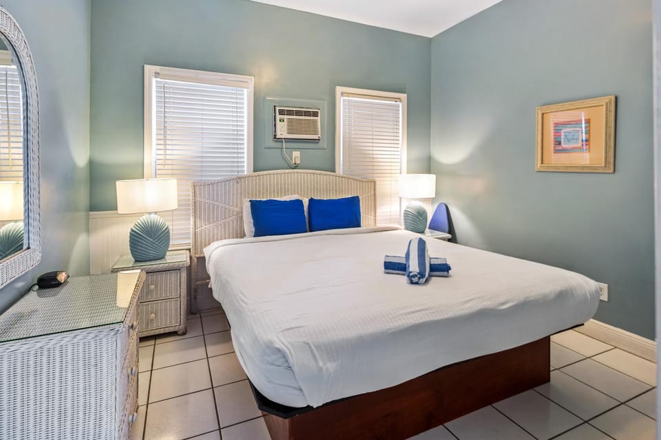 Colors on White Apartment in Key West