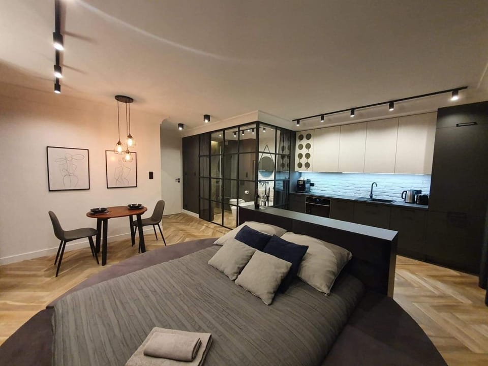 Flaming Apartment in Gdansk