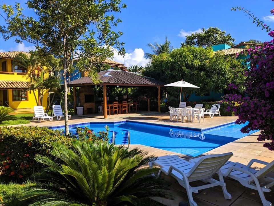 Garden view, Pool view, Swimming pool, sunbed