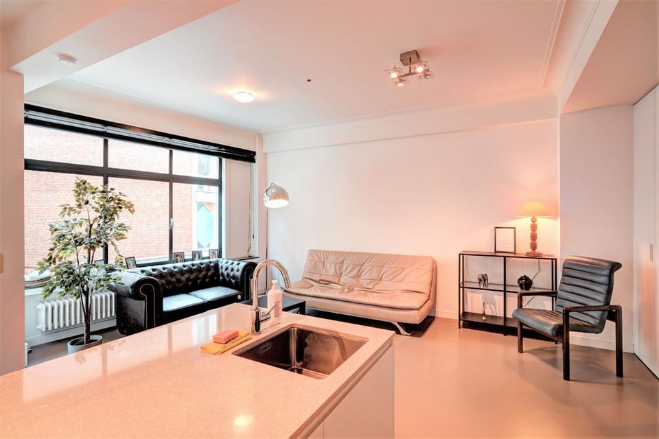 Kitchen or kitchenette, Living room