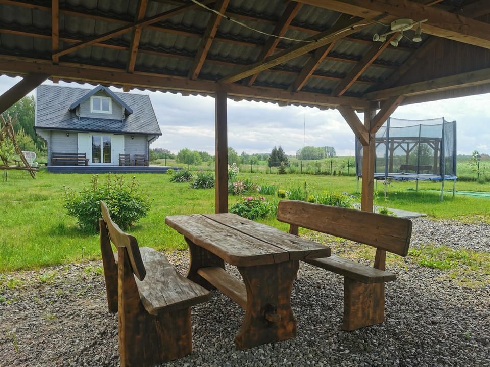 Domek letniskowy Kleszczewo k. Gizycka Nature lodge in Lithuania