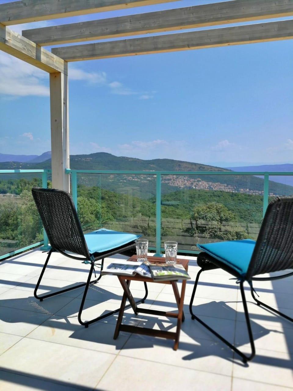 View (from property/room), Balcony/Terrace, Balcony/Terrace, Mountain view, Sea view