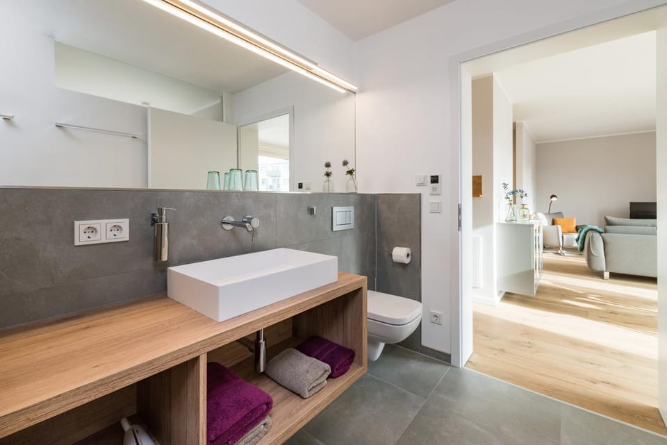 Toilet, Bathroom, Living room