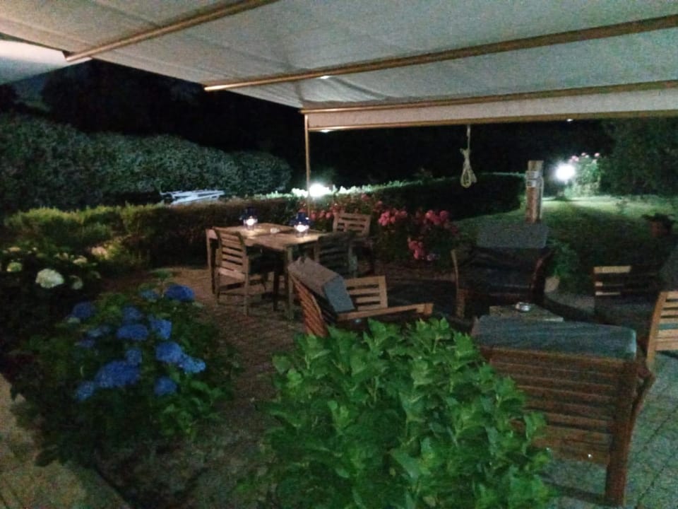 Patio, Restaurant/places to eat, Night, Garden, Garden, Garden view