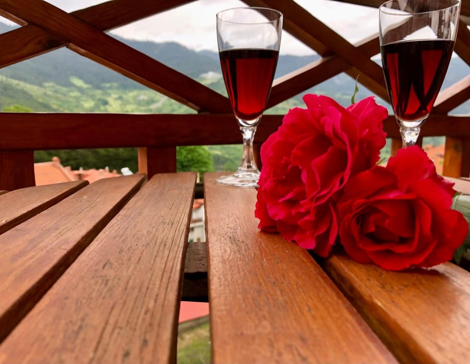 Natural landscape, View (from property/room), Balcony/Terrace, Mountain view