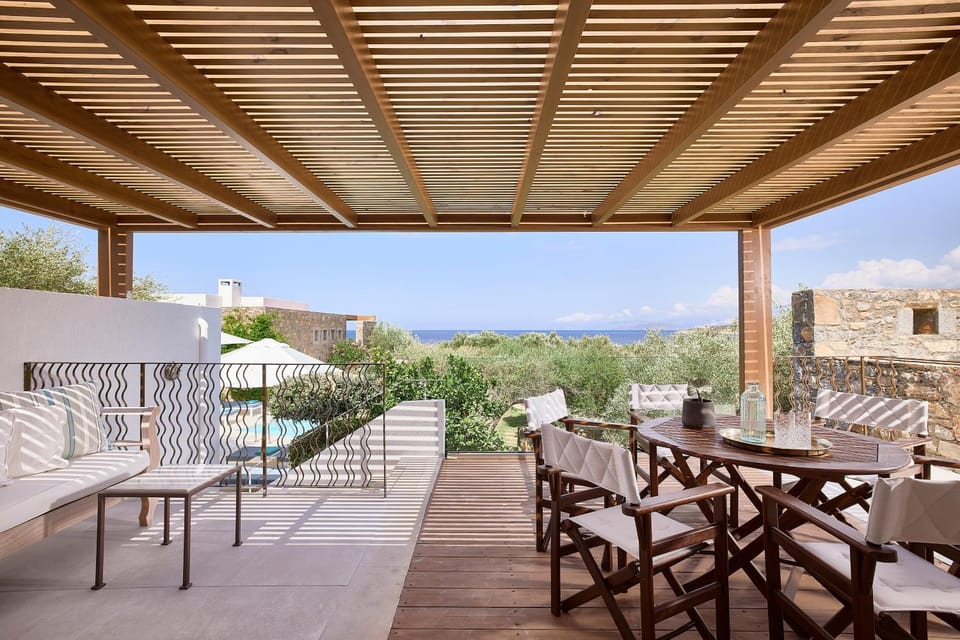Seating area, Sea view