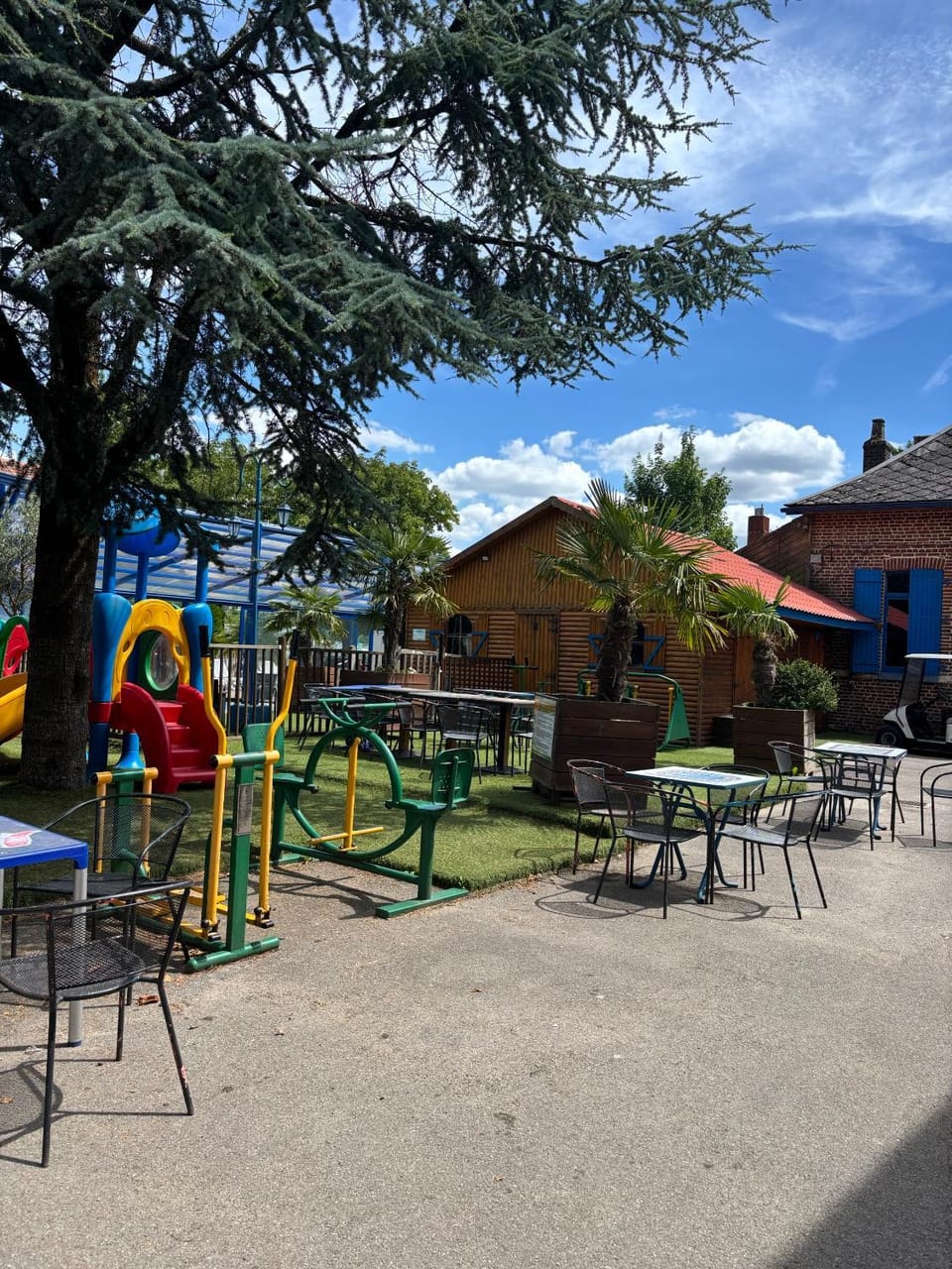 Natural landscape, Children play ground